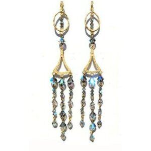 Sugar Gay Isber Swarovski Drama Earrings Contemporary Jewelry